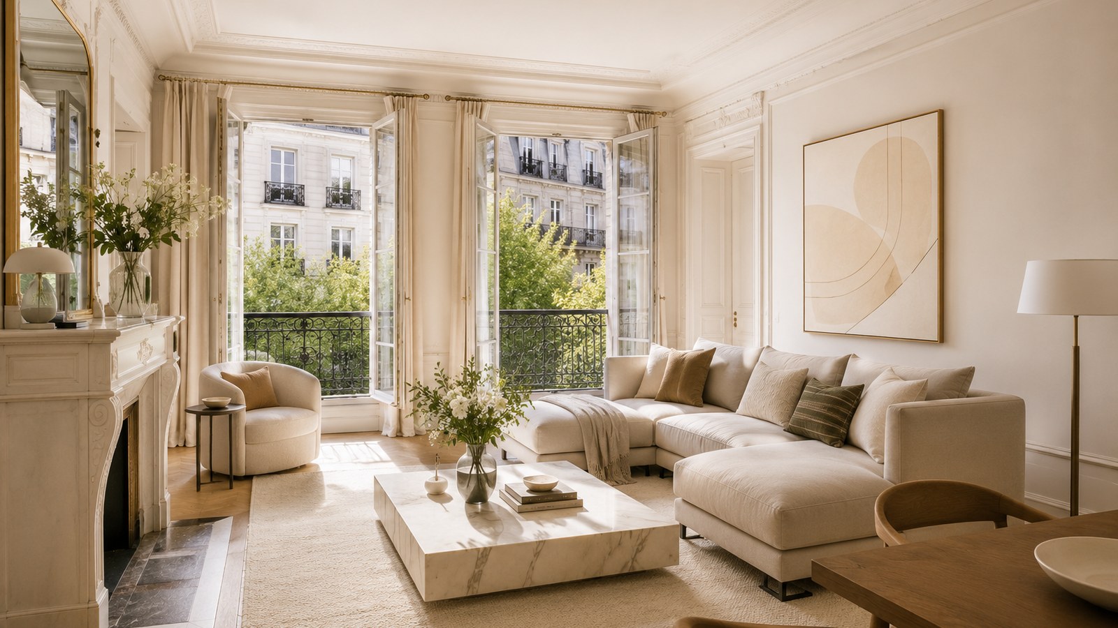 Home staging appartement avant vente